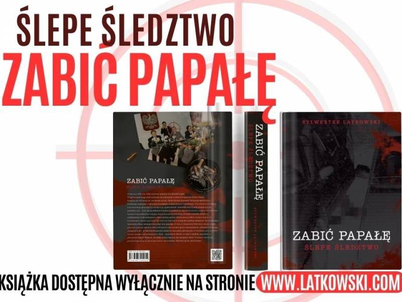 Zabić Papałę. Ślepe śledztwo - preorder książki